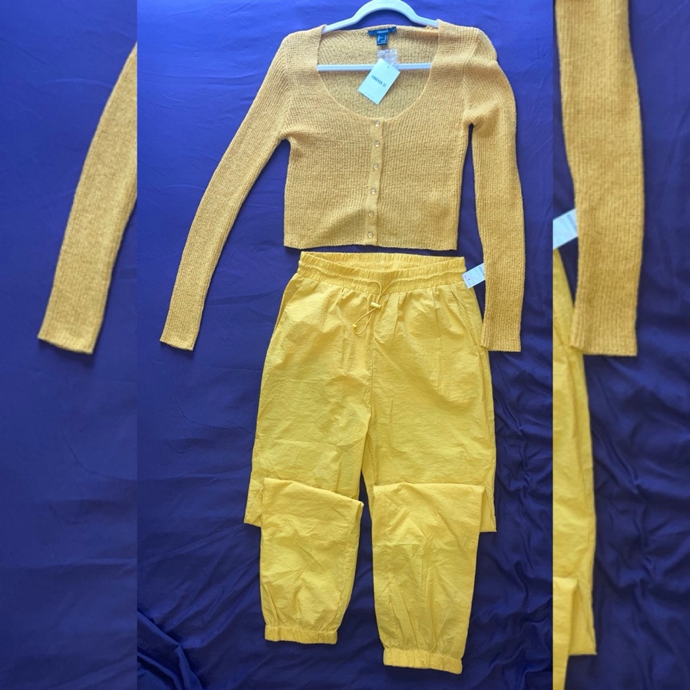 Yellow Outfit (Top & Pants)